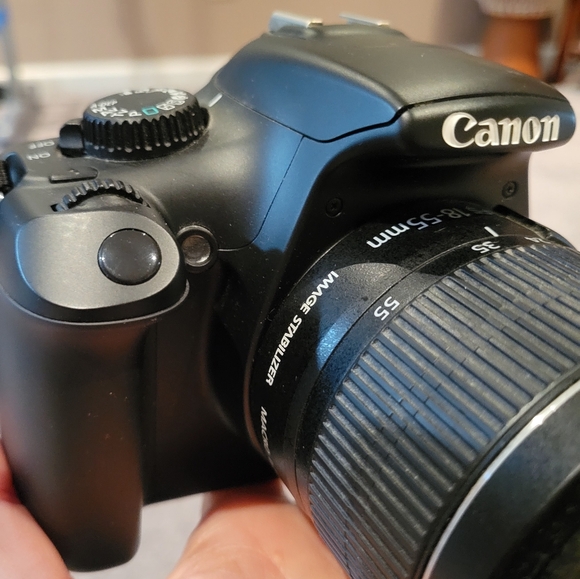 Rebel T3 EOS camera (plus extra lens) - Picture 2 of 16